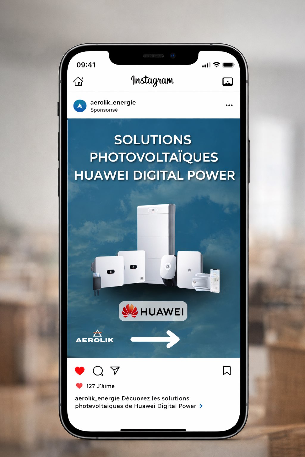 Stratégie de communication & lancement événementiel – Gamme photovoltaïque Huawei